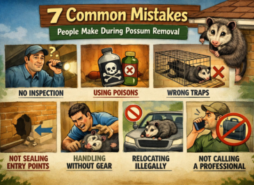 7 Common Mistakes People Make During Possum Removal